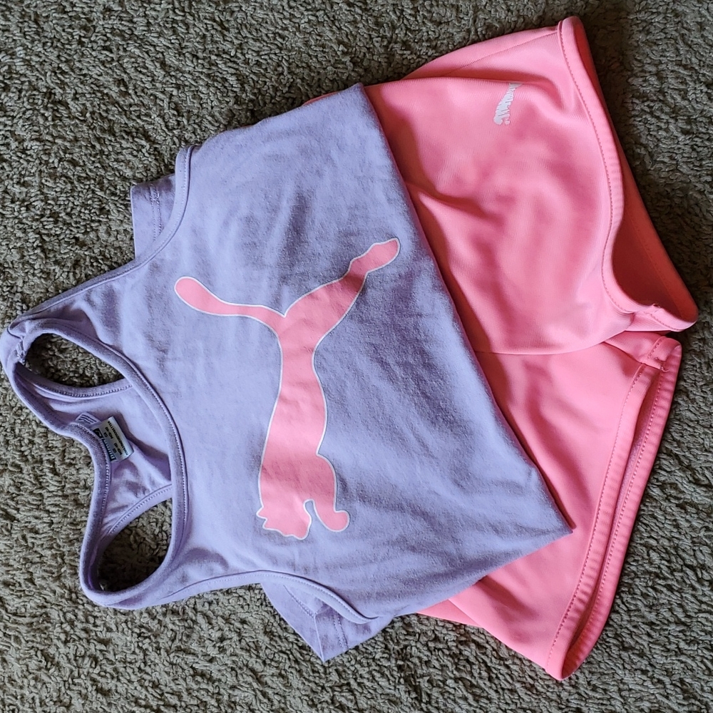 Girls Puma Set Size 8 10